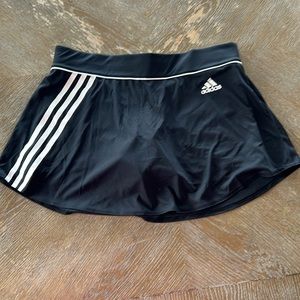 Women’s Adidas Black Athletic Skirt.